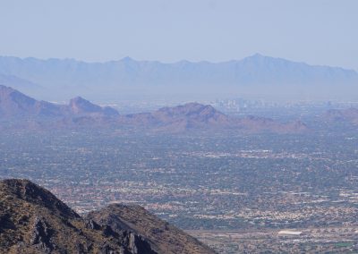 Hike to the Lookout: Downtown Phoenix from the Lookout
