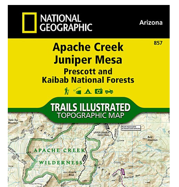 Nat geo 857 apache creek juniper mesa
