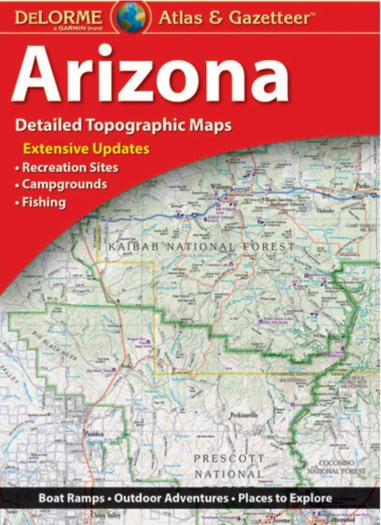 bloody basin road arizona road atlas thumbnail