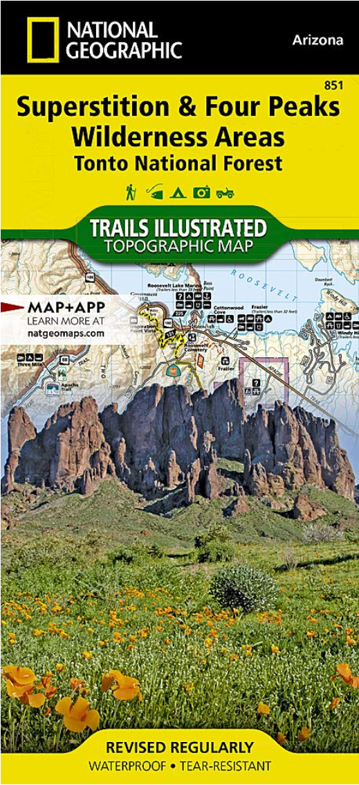 Tonto Nat Forest Map