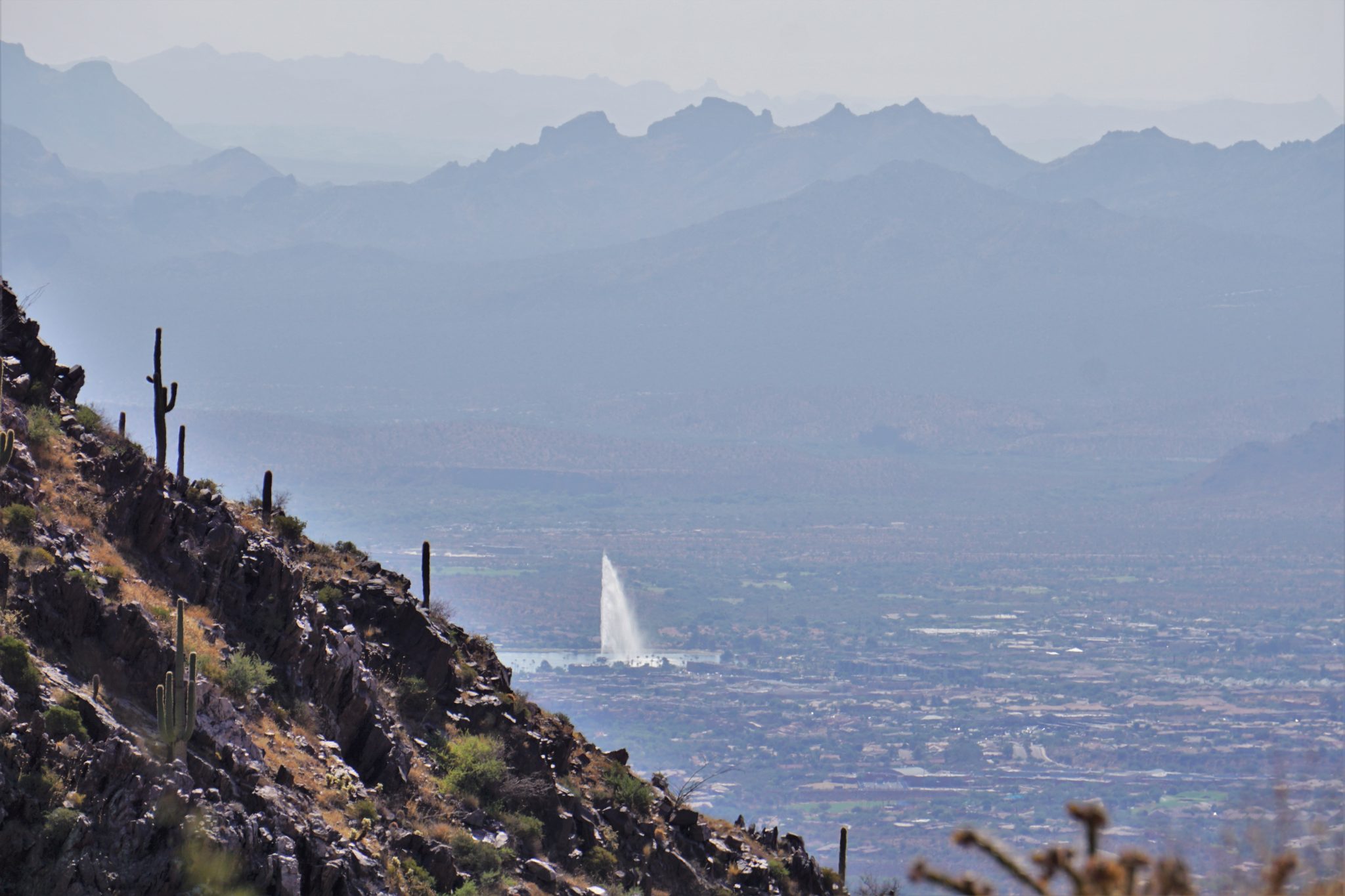 Hike to the Lookout: The Fountain Hills Fountain