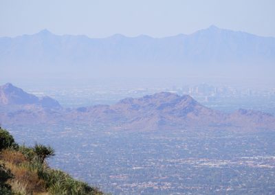 Hike to the Lookout: Downtown Phoenix from Tom's Thumb