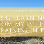 PCT 2023 Training Hike