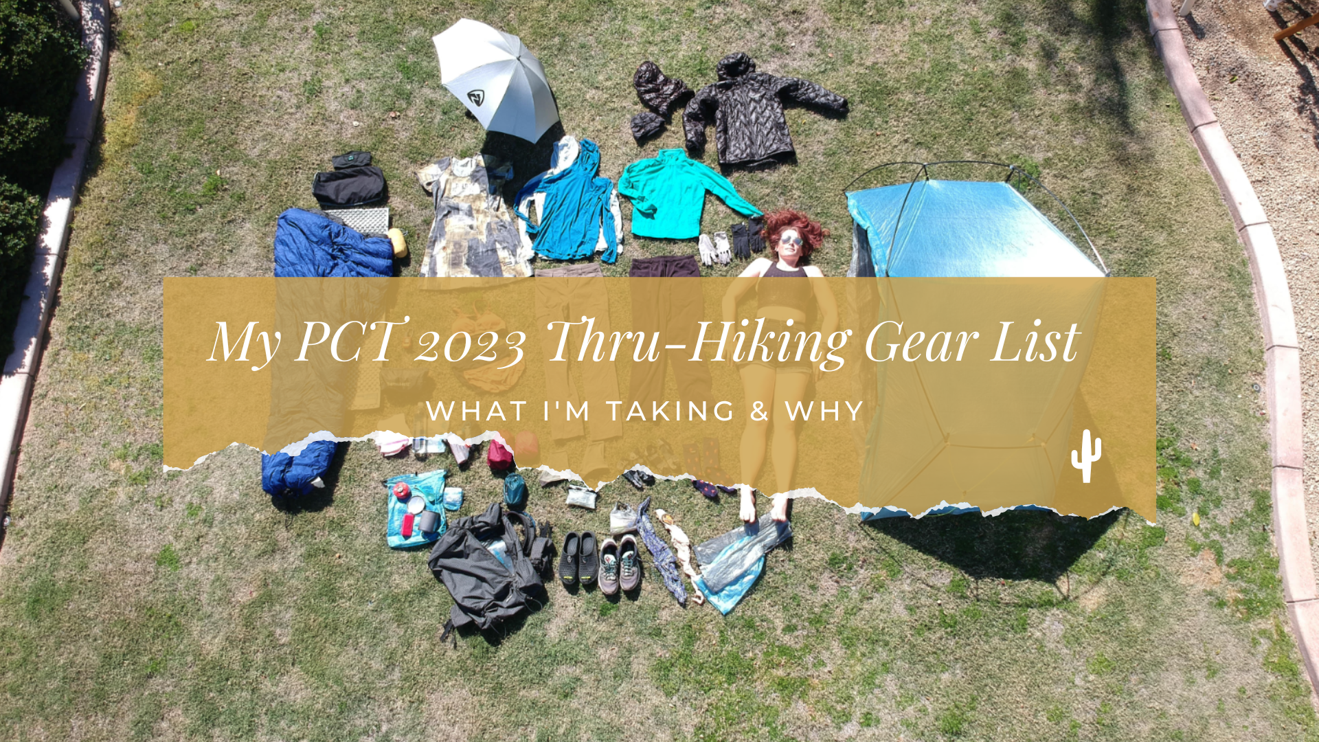 My PCT 2023 Thru-Hiking Gear List