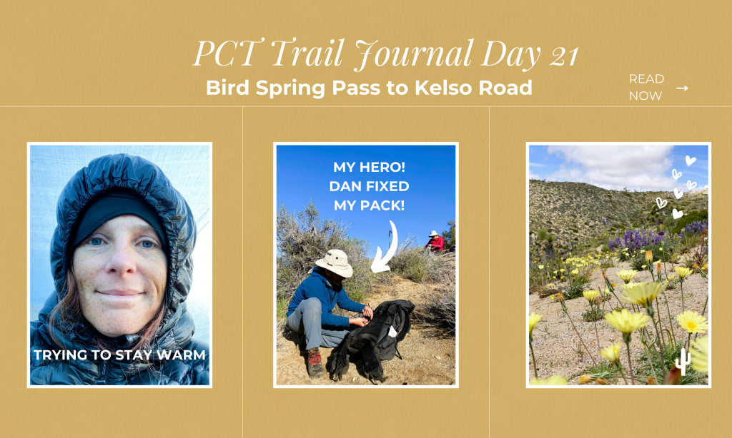 PCT Trail Journal: Day 21 Bird Spring Pass to Kelso Road - Get Outdoors ...